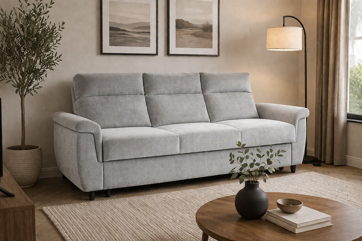 Lizbona 3 people sofa